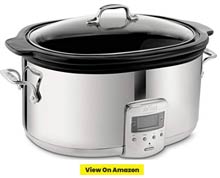 All Clad Programmable Oval Shaped Slow Cooker