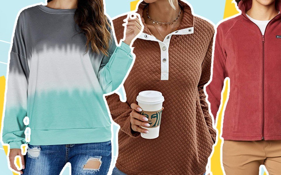 sweatshirt with new ways to wear